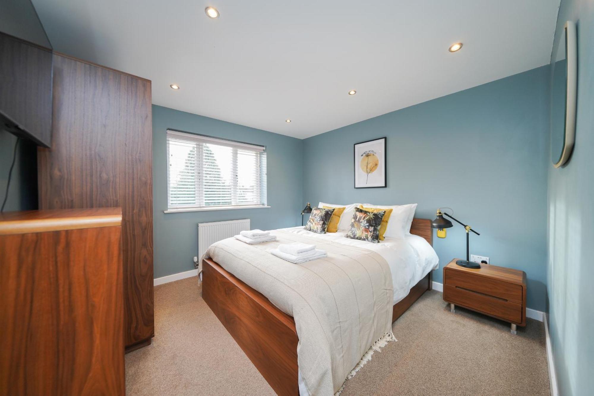 Apartmán Castle Townhouse Kenilworth - Private Parking - 24 Hr Gym Access - Town Centre Pokoj fotografie